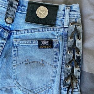 Vintage Parasuco X Harley Davidson Biker Denim